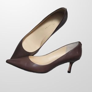 Brown Leather Pumps 12M